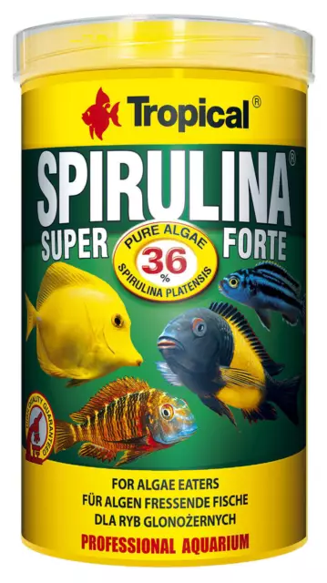 Tropical Spiruline Super Forte 36% 1000 ML Malawi Barschfutter