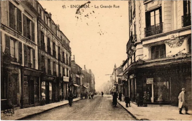 CPA Enghien les Bains La Grande Rue FRANCE (1308407)