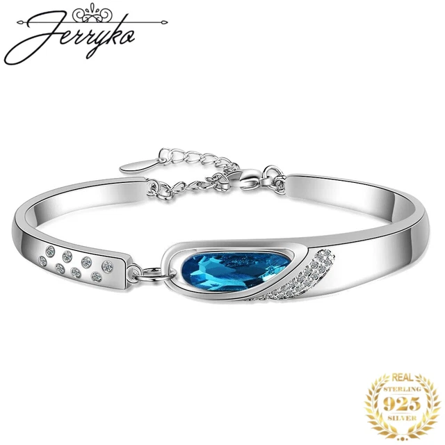 Damen Armband 925 Sterling Silber Armkette Frauen Geschenk Schmuck Verstellbar