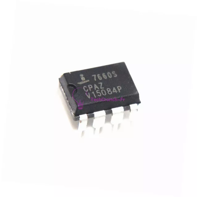 10PCS ICL7660SCPAZ ICL7660S CMOS Voltage Converter IC INTERSIL DIP-8