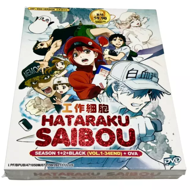 Anime DVD Hataraku Saibou Kaze Shoukougun Eng Sub&all Region L6 for sale  online