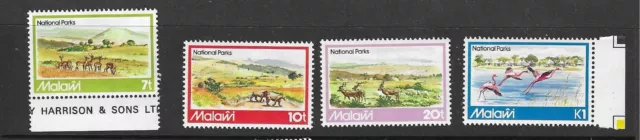 Malawi - 1982 MNH National Parks Wildlife set - pre-owned