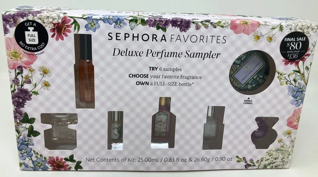 Sephora Favorites Deluxe Perfume Sampler Set WITH CERTIFICATE New Sealed