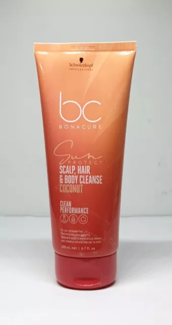 SCHWARZKOPF PROFESSIONAL BC SUN PROTECT 3in1 Hair and body shampoo 200ml