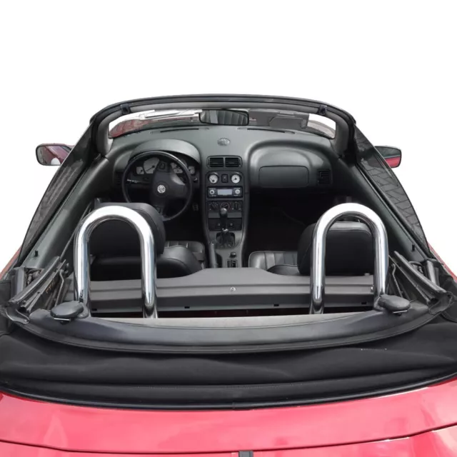 Anti Roll Bars Mg F & Tf 1996-2012 Stainless Steel Mgf Roll Hoops Style Bar New