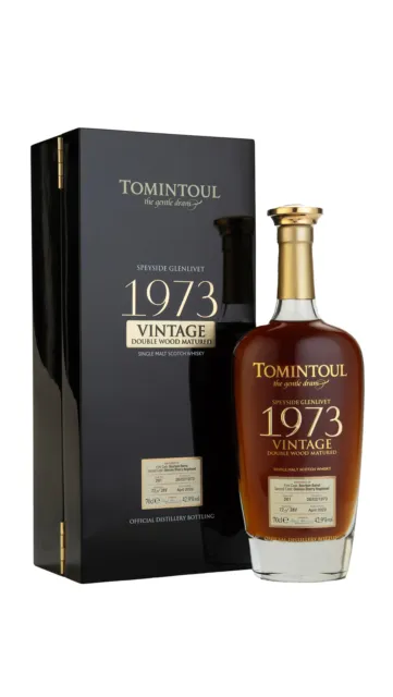 Tomintoul - Vintage Double Wood Matured 1973 50 year old Whisky 70cl