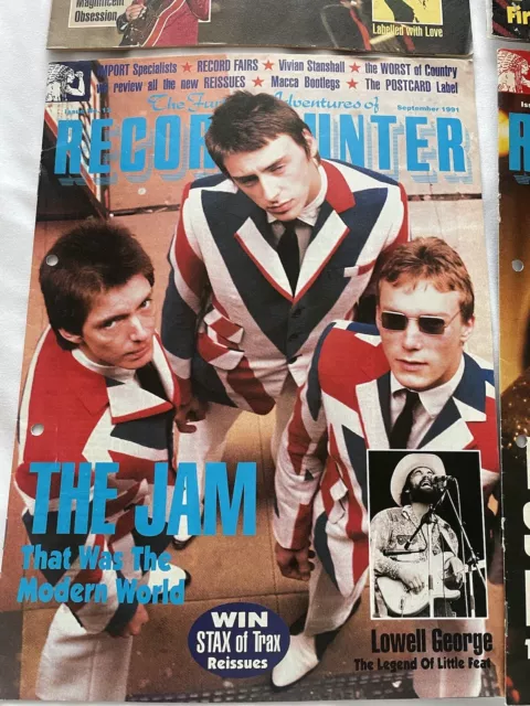 4 X RECORD Hunter Magazine/sex Pistols/Clash/Damned/Jam/nme/sounds/punk ...