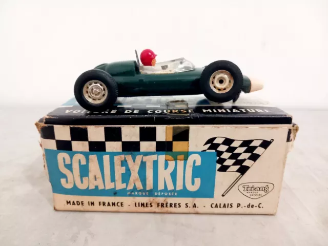 Scalextric Auto C 72 BRM Formula 1   Pista Elettrica Vintage