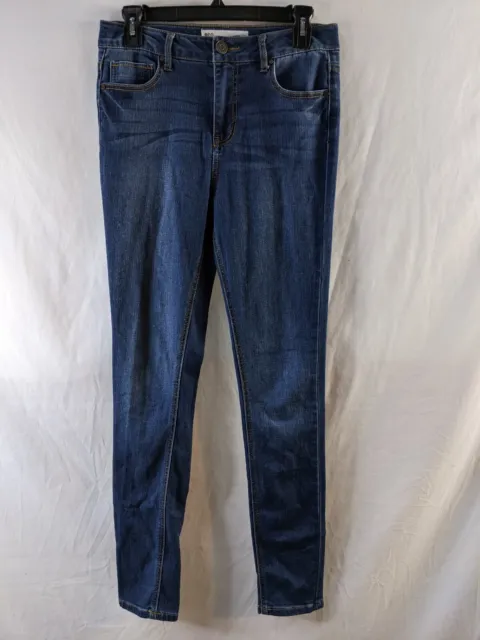 Celebrity Pink Womens Jeans 11 Juniors Blue Pockets Skinny Dark Wash Denim