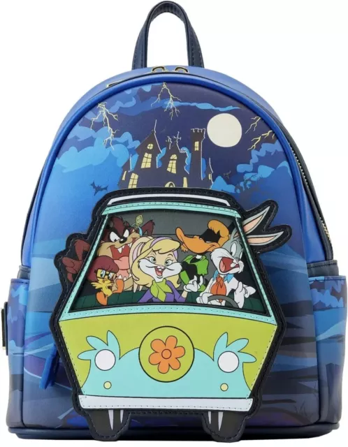 Loungefly WB 100th Anniversary Looney Tunes Scooby Mash Up Mini Backpack