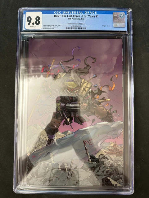 TMNT The Last Ronin Lost Years #1 Condemned Comics A Variant CGC 9.8 In Hand