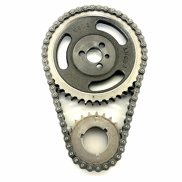 SBC CHEVY PERFORMANCE Adjustable Double Roller Timing Chain Set 5.7L