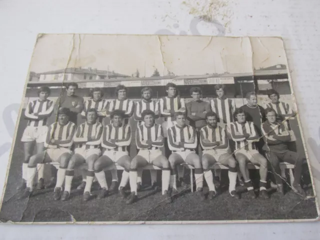 Photographie Vintage Football Città di Castello Photo De Club Officiel Années 60