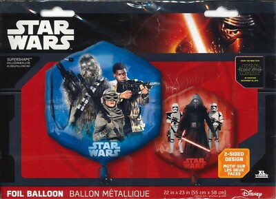 Amscan Star Wars BB8 96.5cm Super Palloncino Da Amscan per Compleanni ECC 