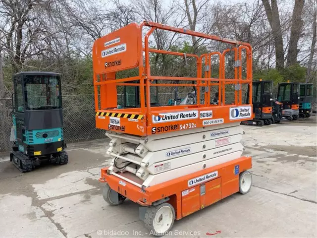 2017 Snorkel S4732E 32' Electric Scissor Lift Man Aerial Platform 24V bidadoo