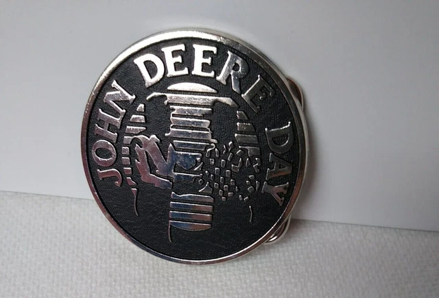 Vintage John Deere Day Belt Buckle New Old Stock NOS 1990