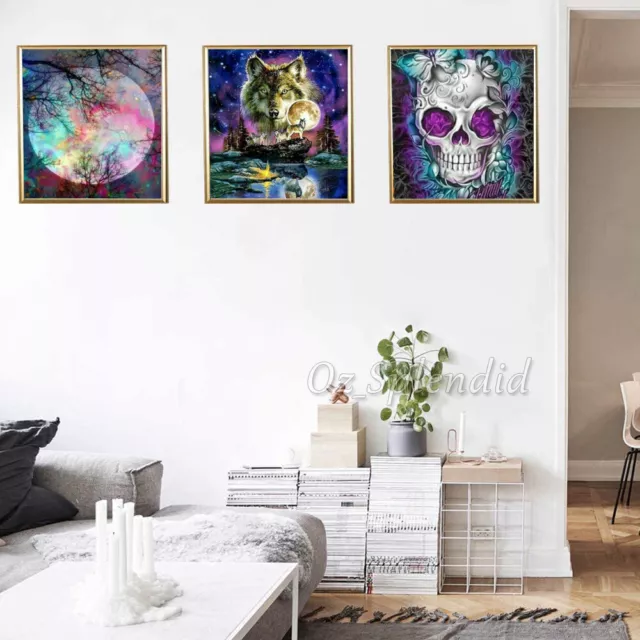 5D Diamond Painting Art Full Drill Embroidery Cross Stitch Kits Gift Home Decor 3