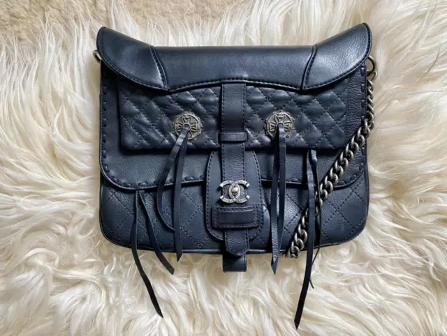 Chanel Paris Lambskin Leather Large Bag