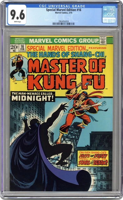 Special Marvel Edition #16 CGC 9.6 1974 3964456004