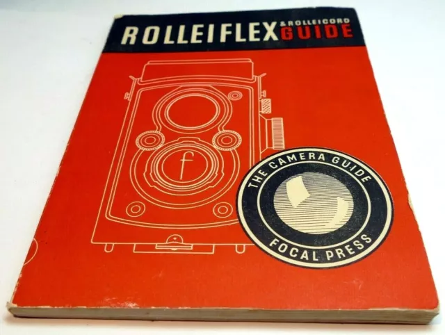 Rolleiflex Rolleicord TLR camera Instruction Guide Manual 1950 English