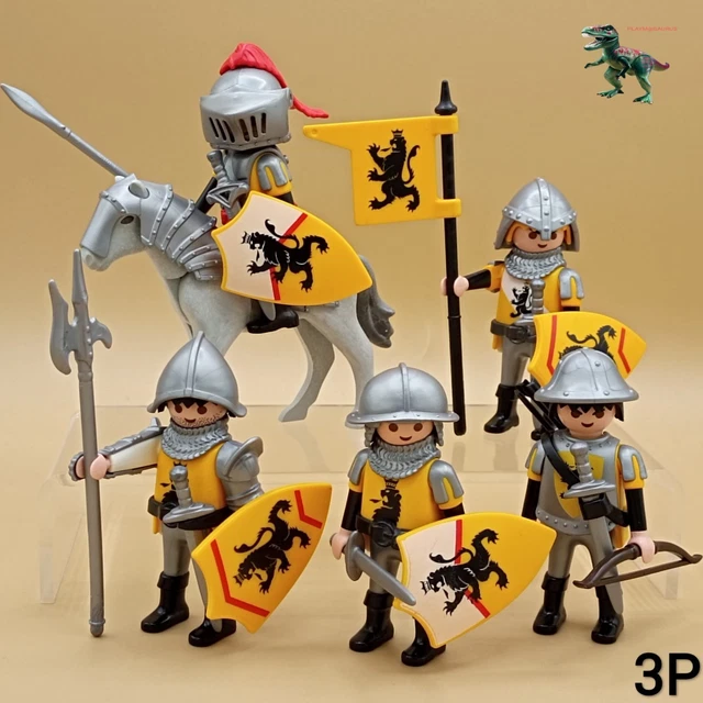 Lot Playmobil Dragons Et Guerriers - Thème Games Of Thrones - Occasion - Univers Fantastique