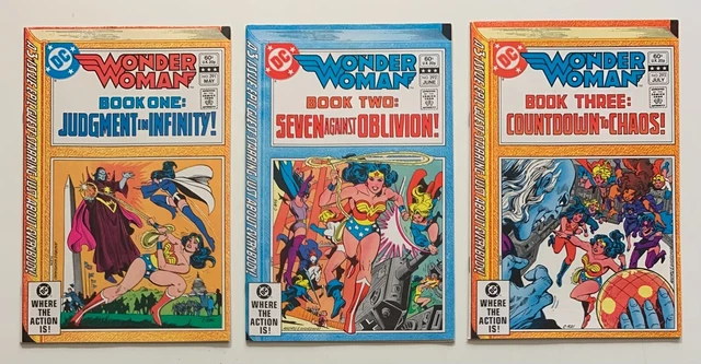 Wonder Woman #291, 292 & 293  (DC 1982) 3 x NM / NM- condition Bronze Age comics