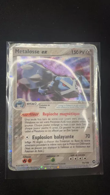 CARTE POKÉMON : METALOSSE EX 95/108 Holo - BLOC EX GARDIENS DU POUVOIR FR