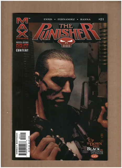 Punisher Max #21 Marvel Comics 2005 Garth Ennis NM- 9.2