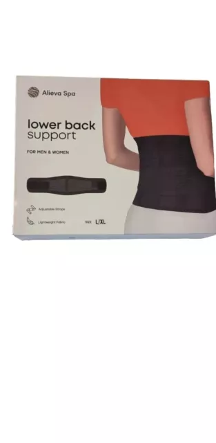 Lower back Support Belt Brace Lumbar Pain Relief Posture Corrector Magnetic Uk