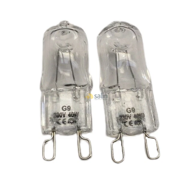 2X SMEG AESTHETIC Oven Halogen Lamp Light Bulb Globe40W600mmSuits