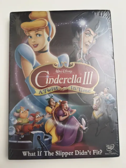 Cinderella III 3 A Twist in Time DVD [Brand New with Sleeve] SEALED 2