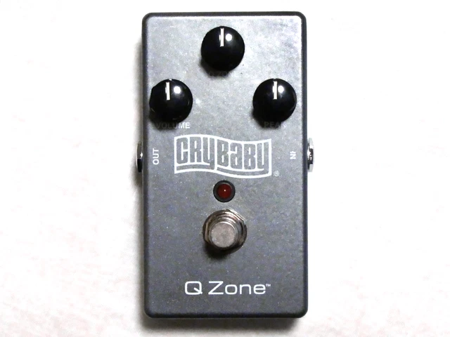 Used Dunlop QZ1 Cry Baby Q Zone Fixed Wah Guitar Effects Pedal