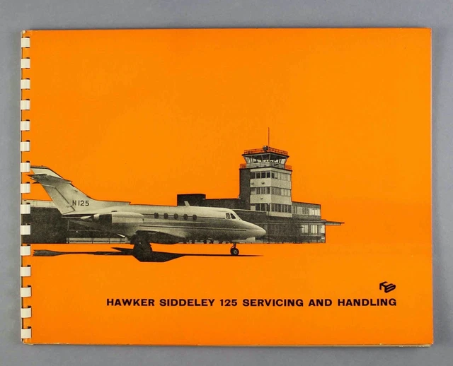 Hawker Siddeley Hs125 Manufacturers Sales Brochure Private Jet 1965