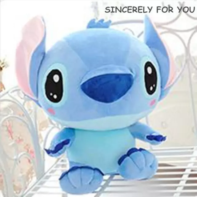 1Pc 25Cm Disney Lilo Stitch Character Soft Bear Plush Doll Kid Child Stuffed Toy