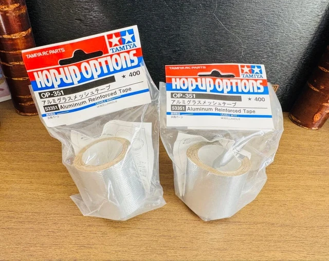 TAMIYA OP-351 ALUMINUM Glass Mesh Tape Set of 2 £67.03 - PicClick UK