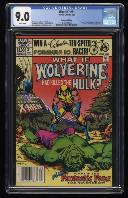 What If? (1977) #31 CGC VF/NM 9.0 Newsstand Variant Marvel 1982