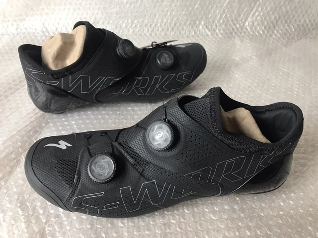 Specialized S-Works Ares Rennradschuhe EU 43 schwarz BRANDNEU UVP £375,00 2