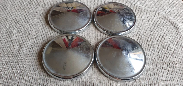 Ford Escort Capri Cortina Chrome Wheel Centre Cap Hubcap Cover Wheeltrim Trim G
