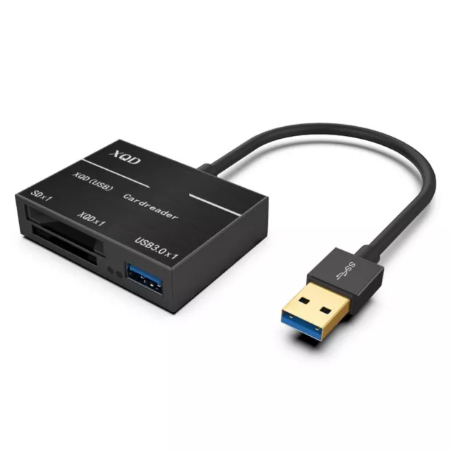 USB3.0 HUB Card Reader Type-C to XQD High Speed For Sony M/G Series Lexar