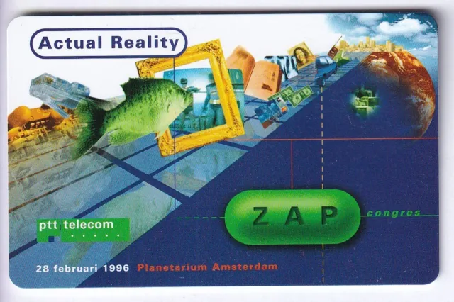 Europe Telecarte / Phonecard .. Pays Bas 2.5Fl Privee Art Poisson Fish Chip/Puce
