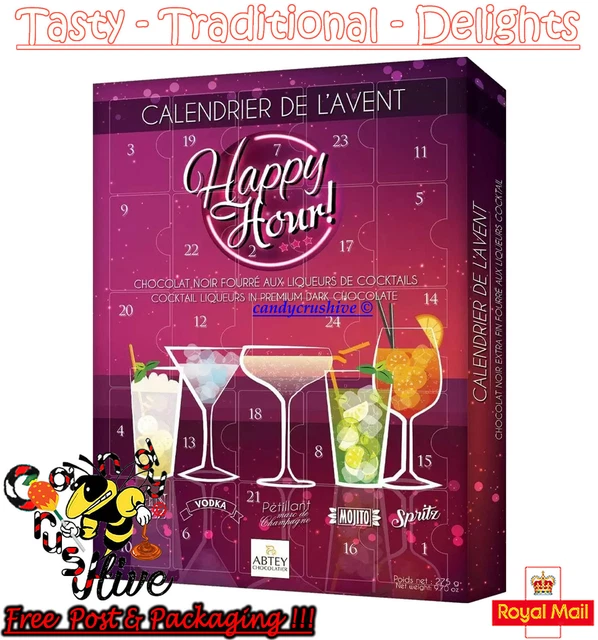 ABTEY CHOCOLATE HAPPY Hour Cocktail Liqueurs in Premium Dark Chocolate