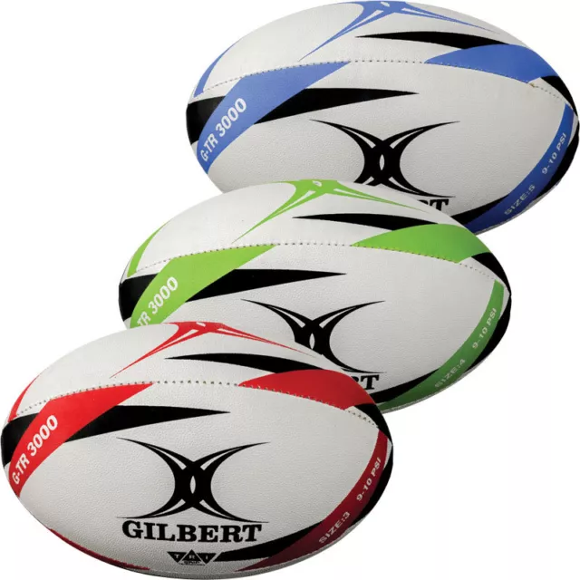 Gilbert Rugby Ball - Gtr Training Balls Size 3 4 5 - Present Gift