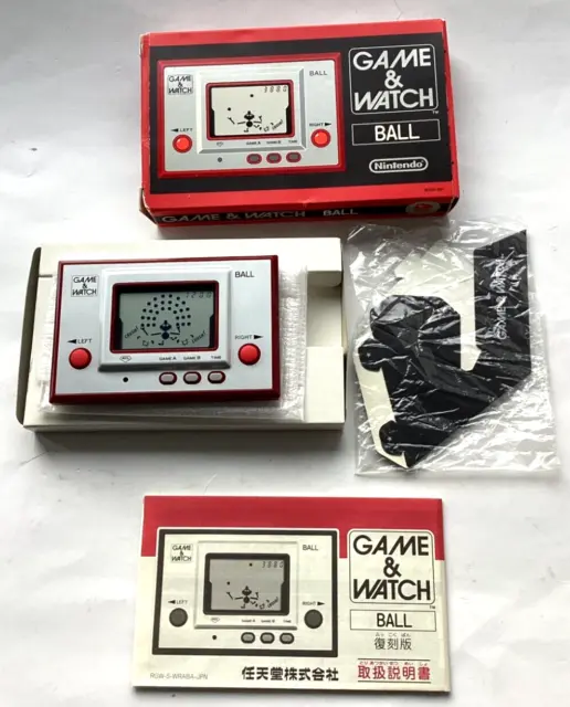 Nintendo Game and Watch - Ball - JP Club Nintendo Re-issue (Mint Condition)