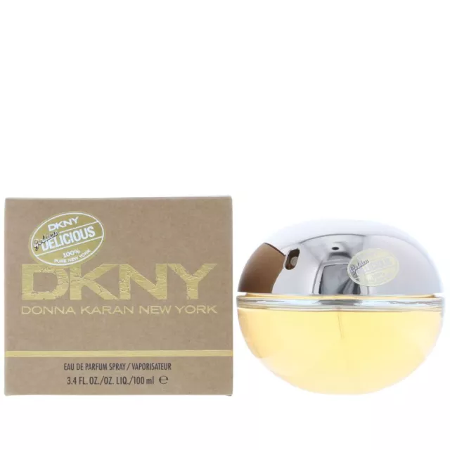 DKNY Golden Delicious Eau de Parfum 100ml Spray For Her - Women's EDP NEW.