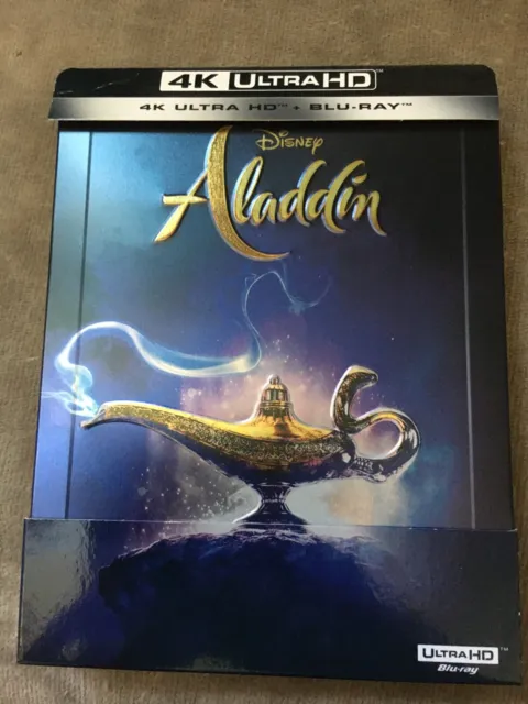 Aladdin Steelbook 4K+ Blu Ray