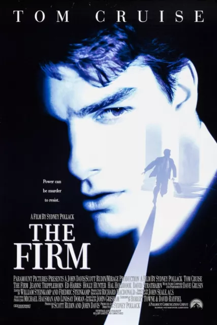 NEW The Firm 90's Movie Poster Print Canvas FREE SHIPPING Tom Cruise