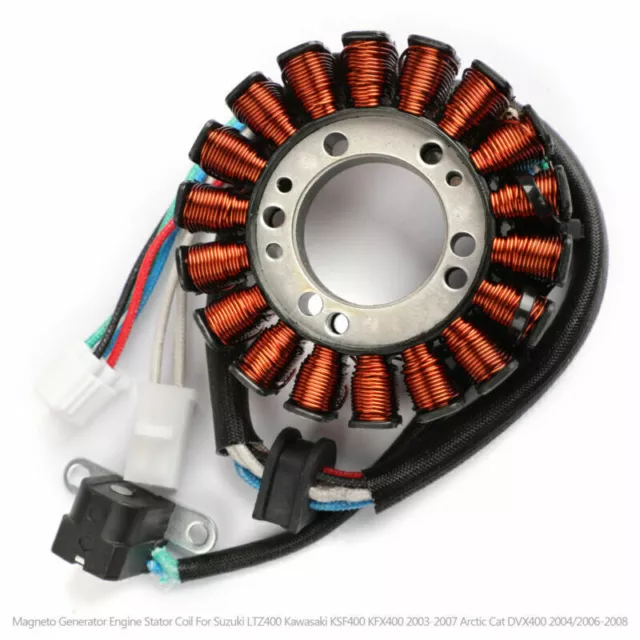 Bobine de stator de générateur magnétique Kawasaki 21003 - s006 kfx400 ksf400