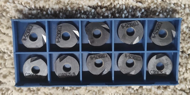 RK CUTTING TOOLS CARBIDE INSERT CIR  31005 0625-N RKC-5015 10 pcs