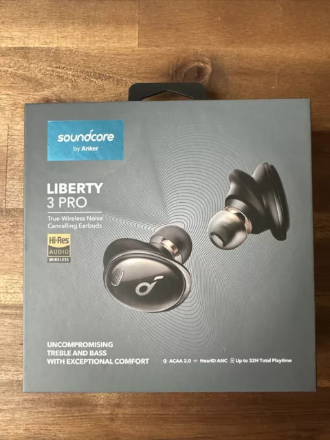 Soundcore Liberty 3 Pro Bluetooth In-Ear-Kopfhörer - Schwarz