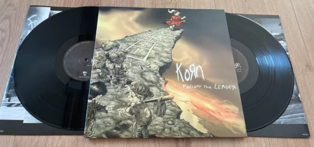 KORN - Follow The Leader *2LP*  LIMITED VINYL 2014 Music On Vinyl Press *RAR*